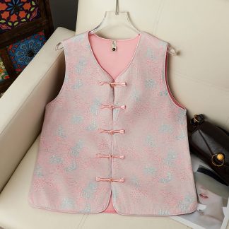 Neo-Chinese Chinese Knot Buttons Jacquard Chinese Style Top 3