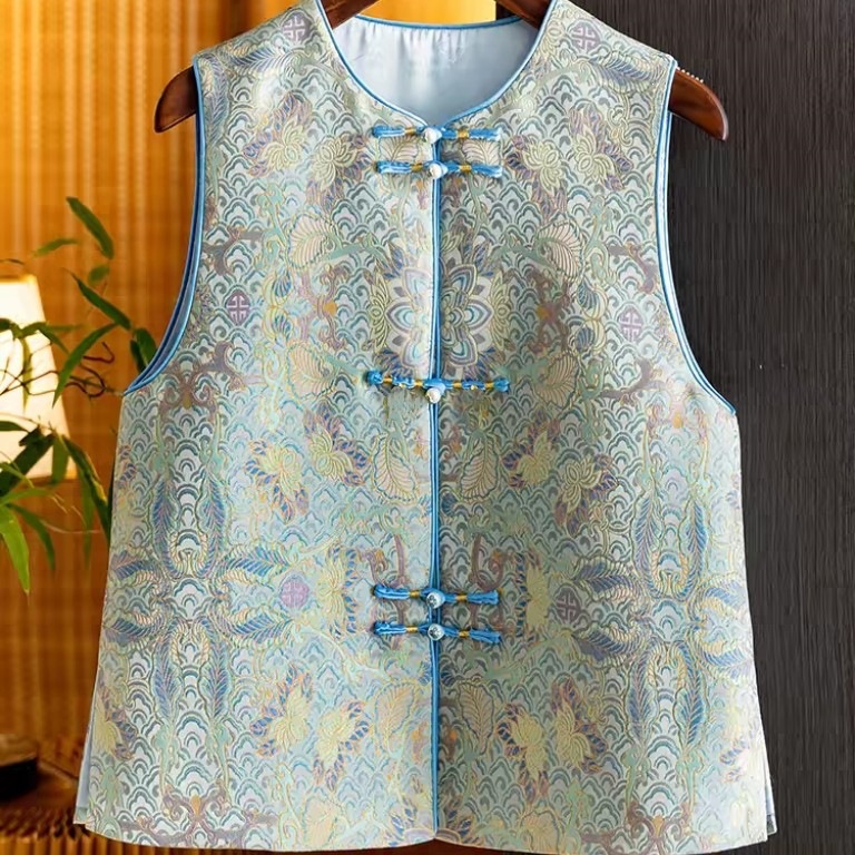 Neo Chinese Jacquard Chinese Style Top Blouse for Women product photo - Zhongguo Hanfu