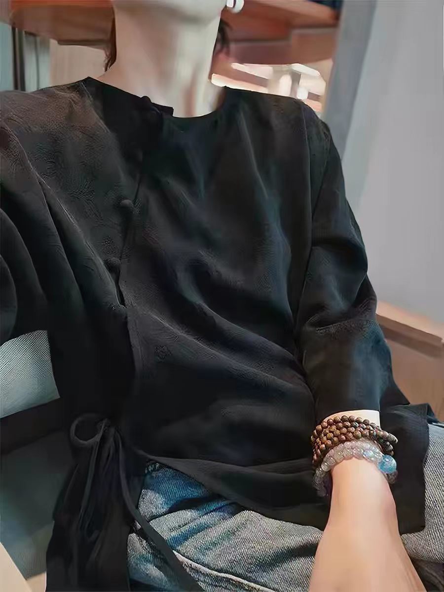 Neo Chinese Style Top Blouse for Women product photo - Zhongguo Hanfu