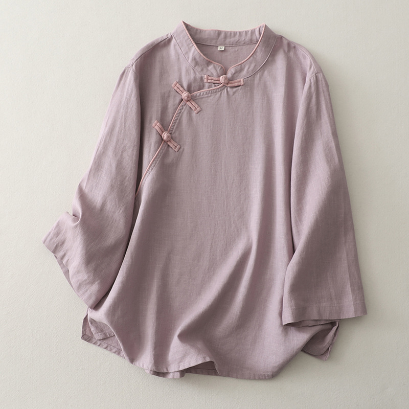Neo Chinese Style Top Blouse for Women product photo - Zhongguo Hanfu