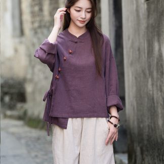 Neo-Chinese Chinese Knot Buttons Chinese Style Top 12