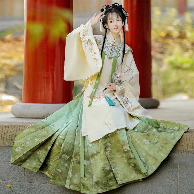 Embroidered Chinese Style Skirt for Women product photo - Zhongguo Hanfu
