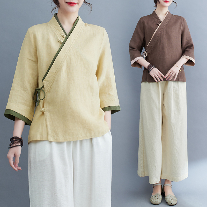 Chinese Style Top Blouse for Women product photo - Zhongguo Hanfu