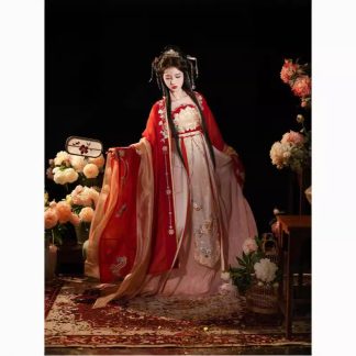 Neo-Chinese Embroidered Chinese Style Skirt 5