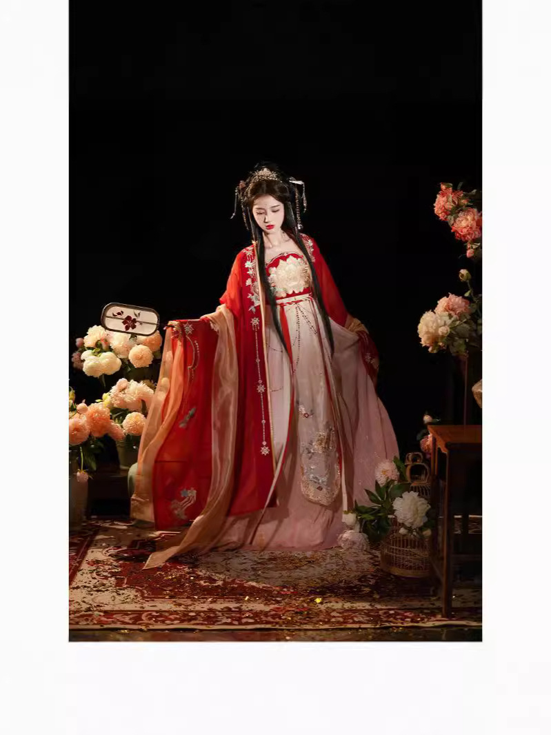 Neo Chinese Embroidered Chinese Style Skirt for Women product photo - Zhongguo Hanfu
