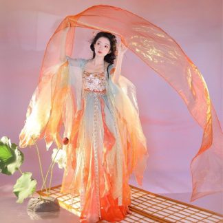 Neo-Chinese Embroidered Chinese Style Skirt 6