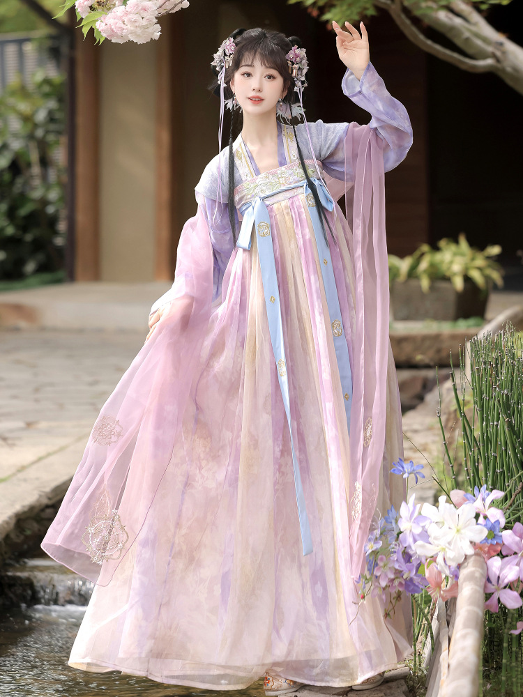 Neo Chinese Embroidered Chinese Style Skirt for Women product photo - Zhongguo Hanfu