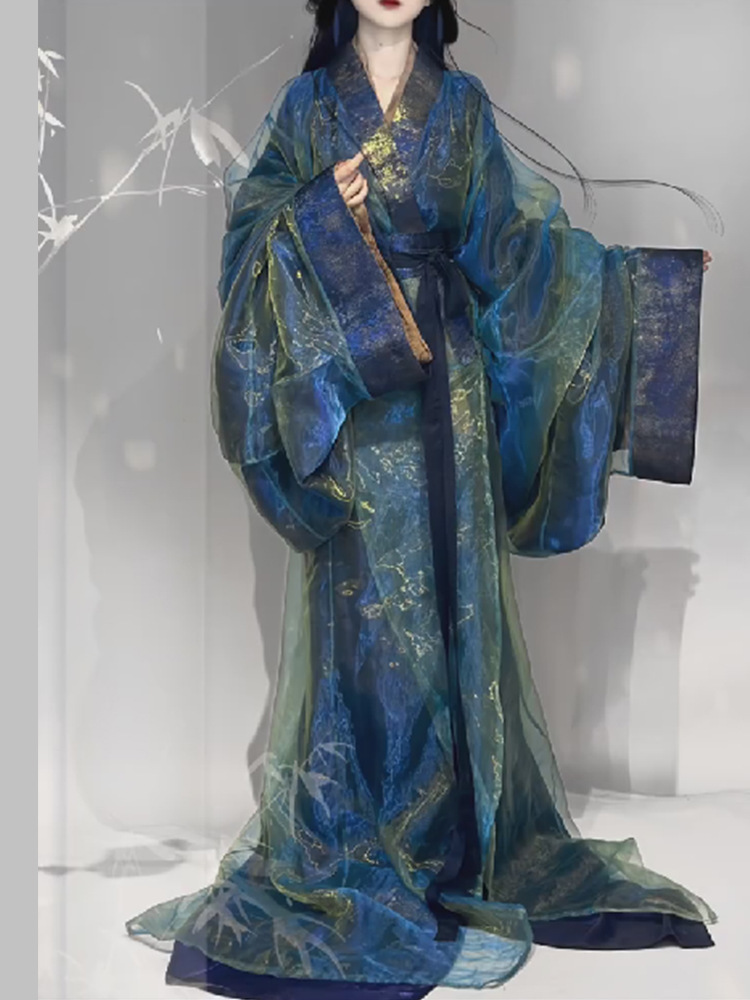 Traditional Hanfu Dress Set for Women product photo - Zhongguo Hanfu
