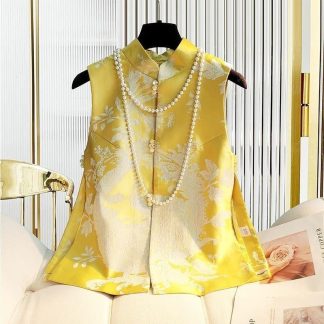 Neo-Chinese Jacquard Qipao Cheongsam 2