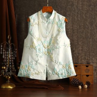 Neo-Chinese Jacquard Qipao Cheongsam