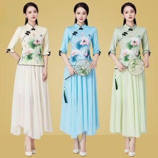 Neo-Chinese Qipao Cheongsam