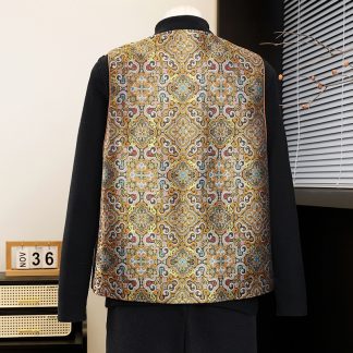Neo Chinese Knot Button Chinese Style Blouse for Women alternate product photo
