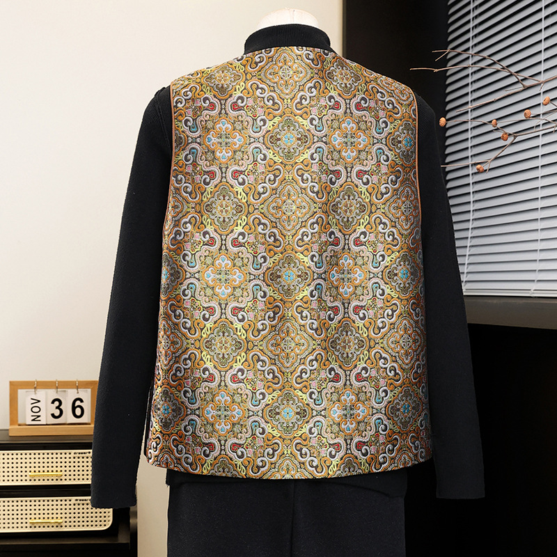 Neo Chinese Knot Buttons Chinese Style Top Blouse for Women product photo - Zhongguo Hanfu