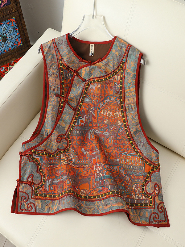 Neo Chinese Style Top Blouse for Women product photo - Zhongguo Hanfu