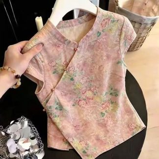 Neo Chinese Blouse for Women - Style 7 alternate product photo