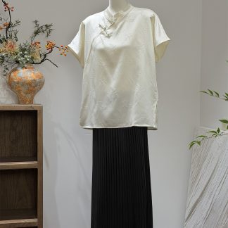 Neo Chinese Knot Button Chinese Style Blouse for Women - Style 4 alternate product photo