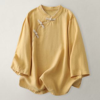 Neo Chinese Blouse for Women - Style 14 alternate product photo