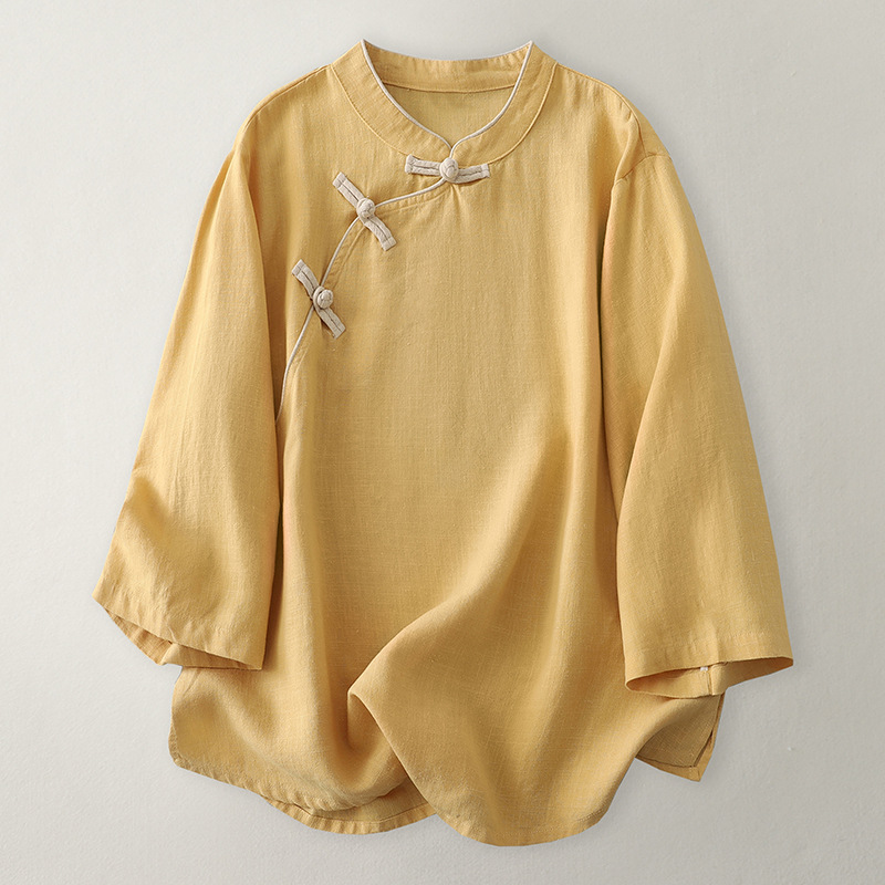 Neo Chinese Style Top Blouse for Women product photo - Zhongguo Hanfu