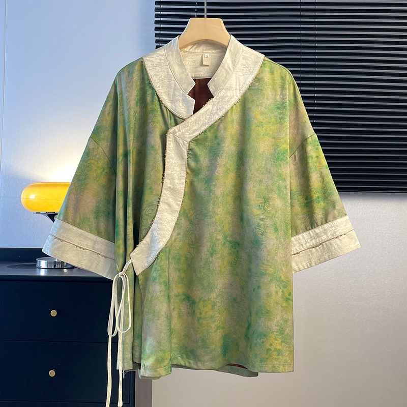 Neo Chinese Jacquard Chinese Style Top Blouse for Women product photo - Zhongguo Hanfu