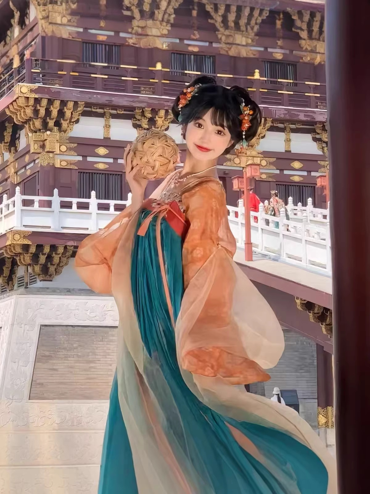 Neo Chinese Embroidered Chinese Style Skirt for Women product photo - Zhongguo Hanfu