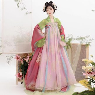 Embroidered Hanfu Dress Set for Women alternate product photo