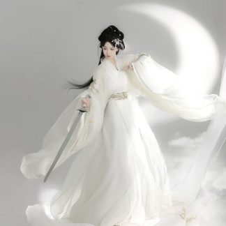 Embroidered Hanfu Dress Set for Women - Style 3 alternate product photo