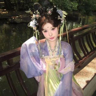 Embroidered Chinese Style Outfit Set for Women - Style 3 alternate product photo