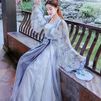 Embroidered Chinese Style Skirt for Women - Style 4 alternate product photo