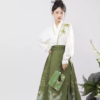 Neo Chinese Embroidered Chinese Style Outfit Set for Women - Style 3 alternate product photo