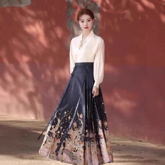Neo Chinese Skirt for Women - Style 13 alternate product photo