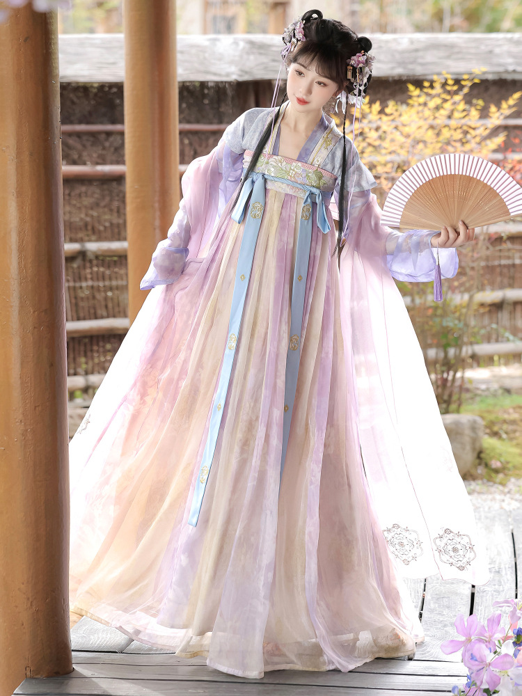 Neo Chinese Embroidered Chinese Style Skirt for Women product photo - Zhongguo Hanfu