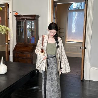 Neo Chinese Style Outfit Set for Women - Style 6 alternate product photo