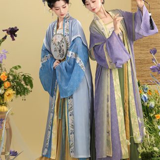 Neo Chinese Hanfu Dress Set for Women - Style 6 alternate product photo
