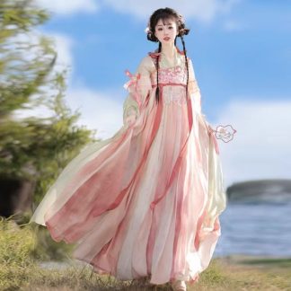 Embroidered Hanfu Dress Set for Women - Style 6 alternate product photo
