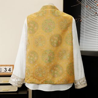 Neo Chinese Knot Button Tang Suit Jacket for Women alternate product photo