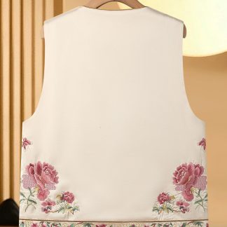Neo Chinese Knot Button Embroidered Tang Suit Jacket for Women - Style 5 alternate product photo