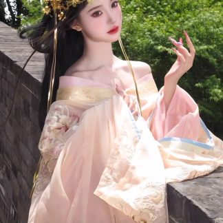 Neo Chinese Embroidered Chinese Style Outfit Set for Women - Style 4 alternate product photo