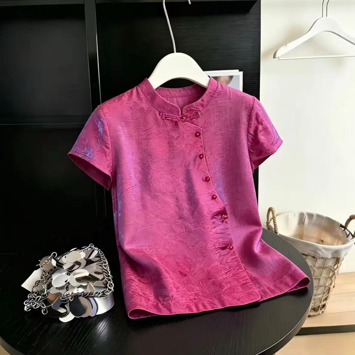 Neo Chinese Style Top Blouse for Women product photo - Zhongguo Hanfu