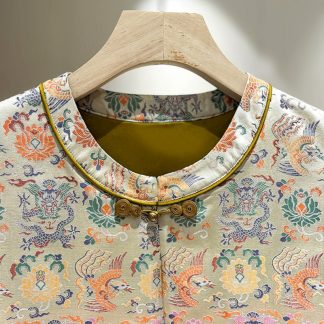 Neo Chinese Jacquard Chinese Style Blouse for Women - Style 5 alternate product photo