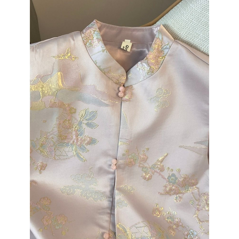 Neo Chinese Style Top Blouse for Women product photo - Zhongguo Hanfu