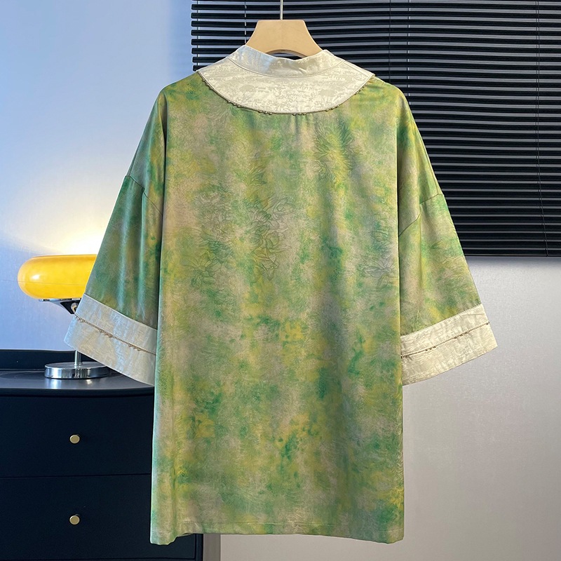 Neo Chinese Jacquard Chinese Style Top Blouse for Women product photo - Zhongguo Hanfu