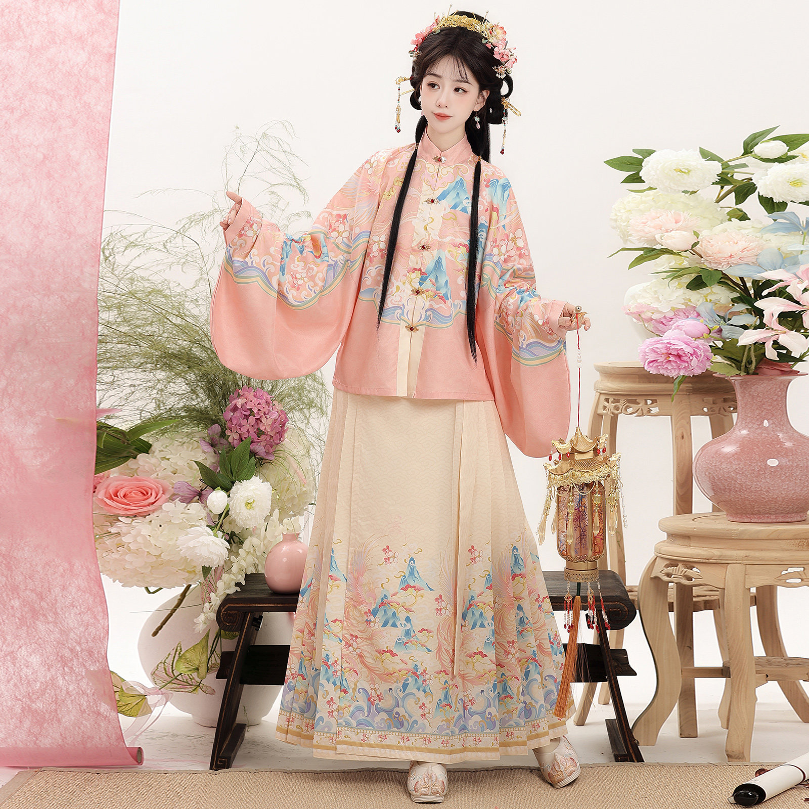 Neo Chinese Style Skirt for Women product photo - Zhongguo Hanfu