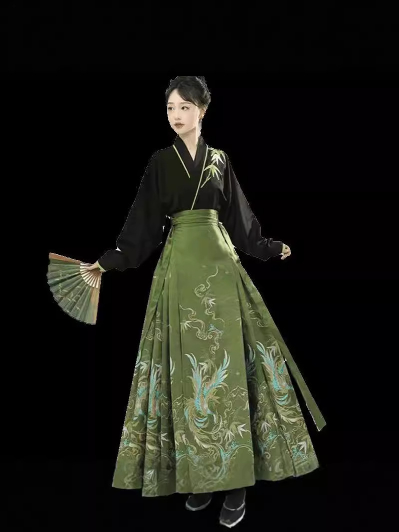 Neo Chinese Embroidered Chinese Style Set Outfit Set for Women product photo - Zhongguo Hanfu