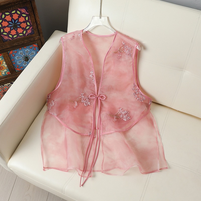 Neo Chinese Embroidered Tang Suit Jacket for Women product photo - Zhongguo Hanfu