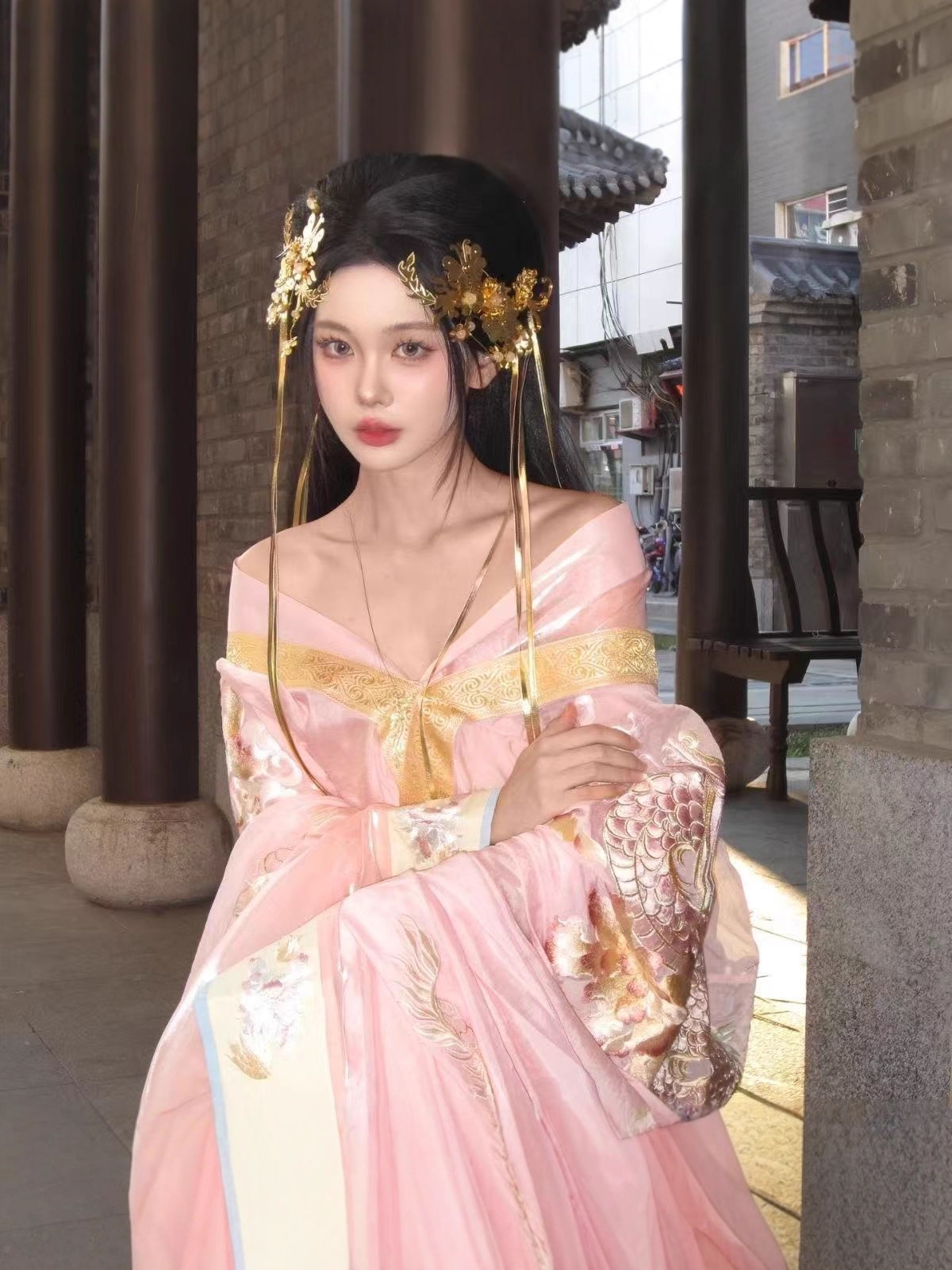 Neo Chinese Embroidered Chinese Style Set Outfit Set for Women product photo - Zhongguo Hanfu