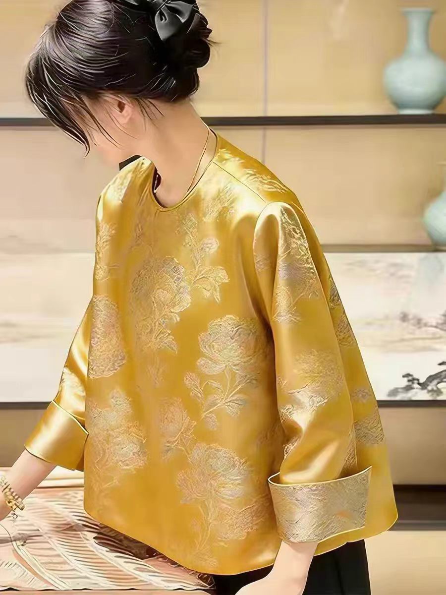 Neo Chinese Style Top Blouse for Women product photo - Zhongguo Hanfu