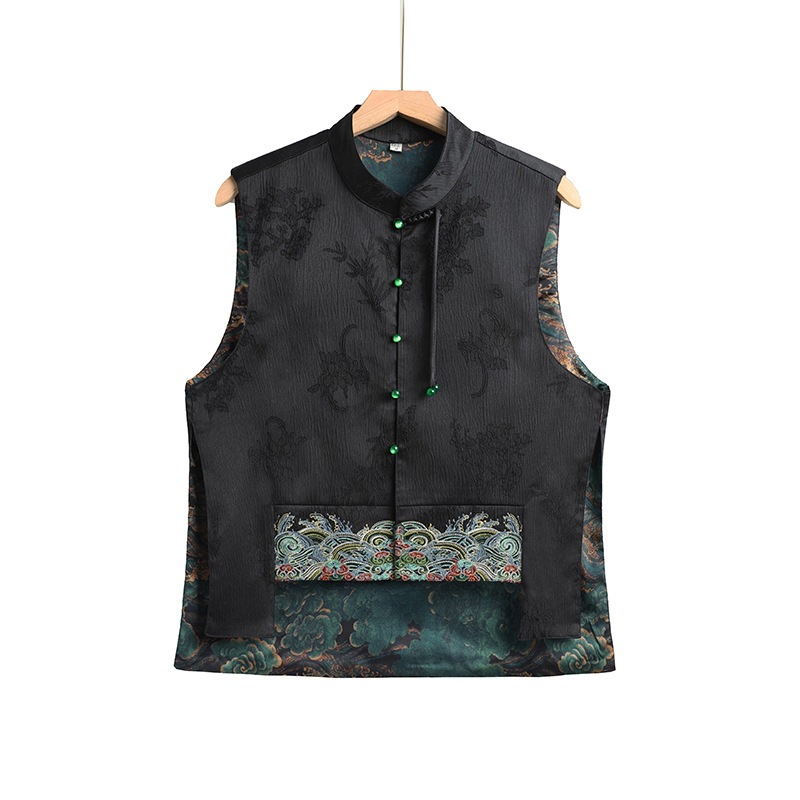 Neo Chinese Jacquard Chinese Style Top Blouse for Women product photo - Zhongguo Hanfu