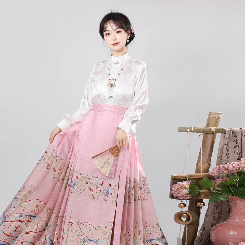Neo Chinese Style Skirt for Women product photo - Zhongguo Hanfu