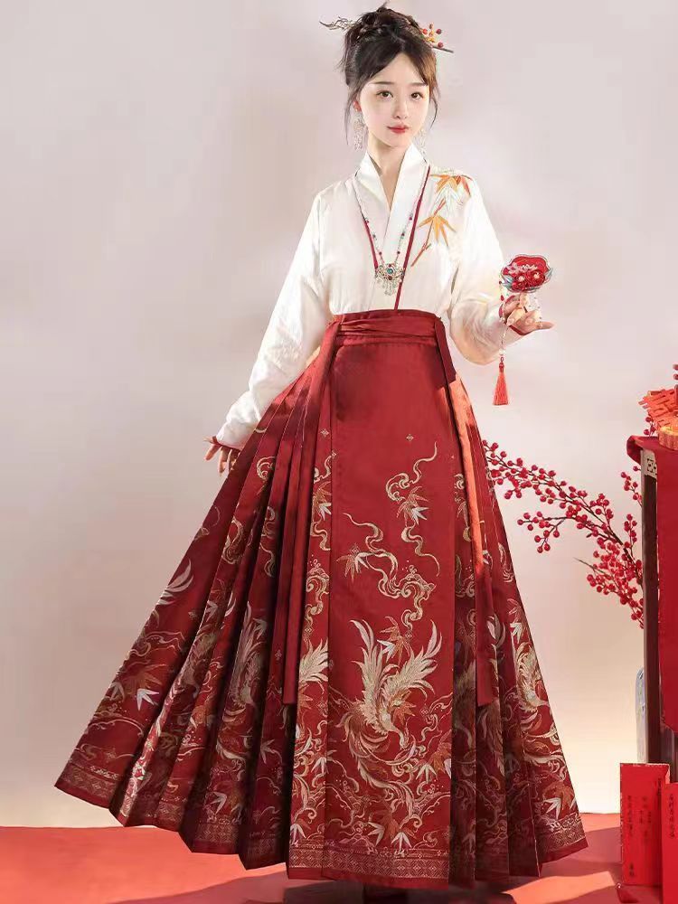 Neo Chinese Embroidered Chinese Style Set Outfit Set for Women product photo - Zhongguo Hanfu