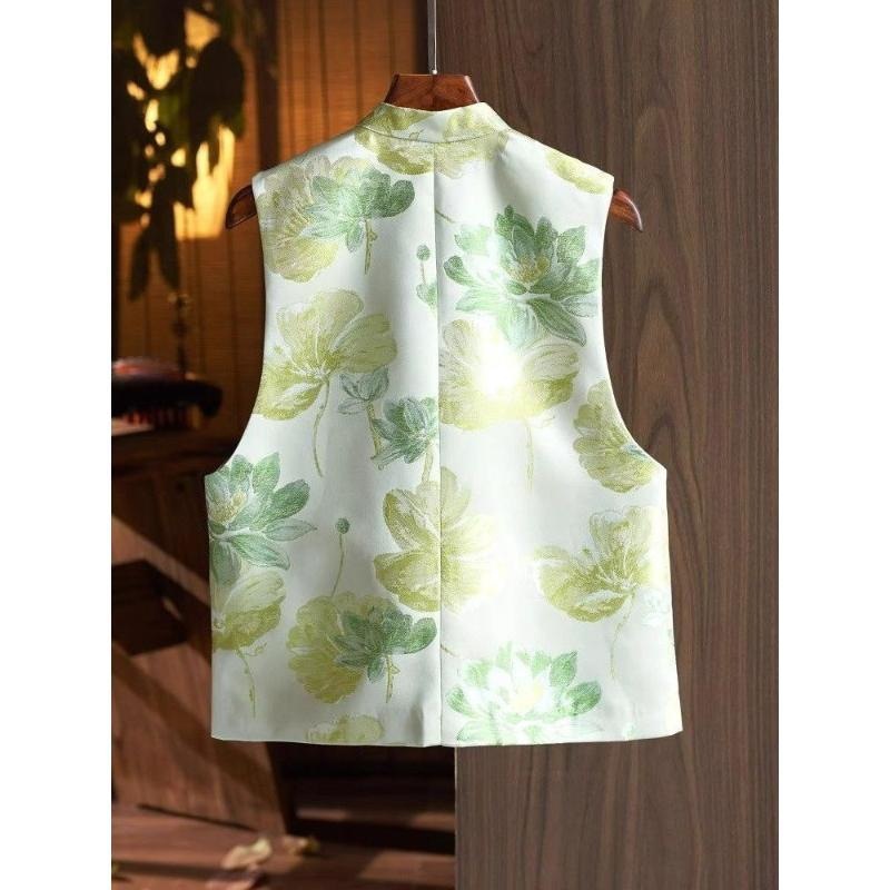 Neo Chinese Jacquard Chinese Style Top Blouse for Women product photo - Zhongguo Hanfu